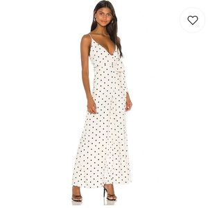 Tularosa White & Black Jumpsuit from Revolve